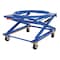 Vestil Steel Adjustable Pallet Carousel Stand with Casters, 1500 lb Capacity, Blue PS-4045/CA-CK - alternate 2